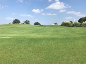 Spacious fairway at Brenham CC