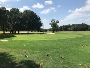 Lush green at Brenham Country Club